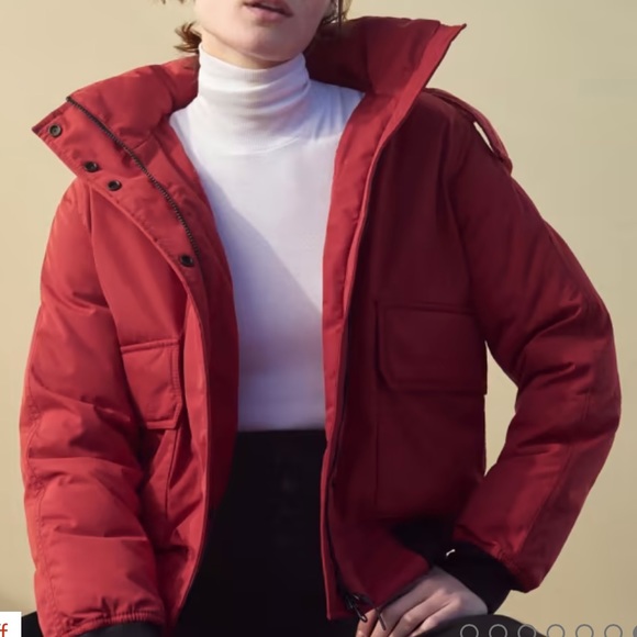 ❌SOLD❌ Everlane The ReNew Heavyweight Bomber Red Large NEW - Picture 1 of 12